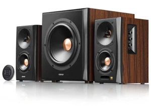 Aktives 2.1 Soundsystem mit Bluetooth 4.1 ideal für TV, PC, Notebooks & Studios - Bild 1 von 9