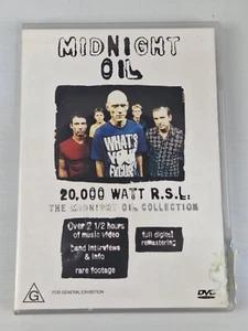 Midnight Oil-20000 Watt R.S.L. the Midnight Oil Collection DVD- OZ SELLER - Bild 1 von 2