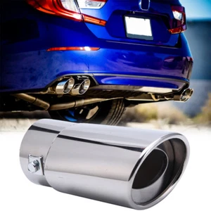 Punta silenciadora trasera tubo escape acero inoxidable cromado para Honda Accord 2000+ - Imagen 1 de 10