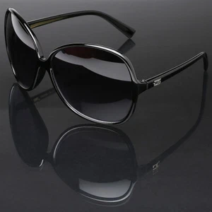 Oversized Round Women Fashion Sunglasses Big Trendy Ladies Designer Shades UV400 - Picture 1 of 9
