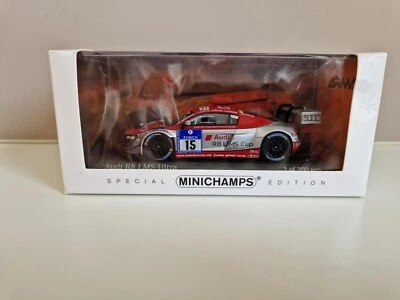 Minichamps 1/43 Audi R8 LMS Cheng/Lee/Thong/Yoong - Nurburgring 2015 - 447150115 - Immagine 1 di 4