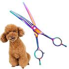 Curved Chunker Shears Professional Hair Cutting Tool Dog Scissors for Grooming