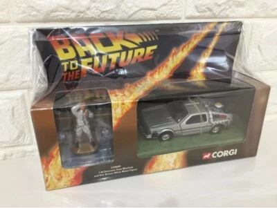 Very RARE CORGI BACK TO THE FUTURE DOC DELOREAN SET From Japan F/S - Image 1 of 4
