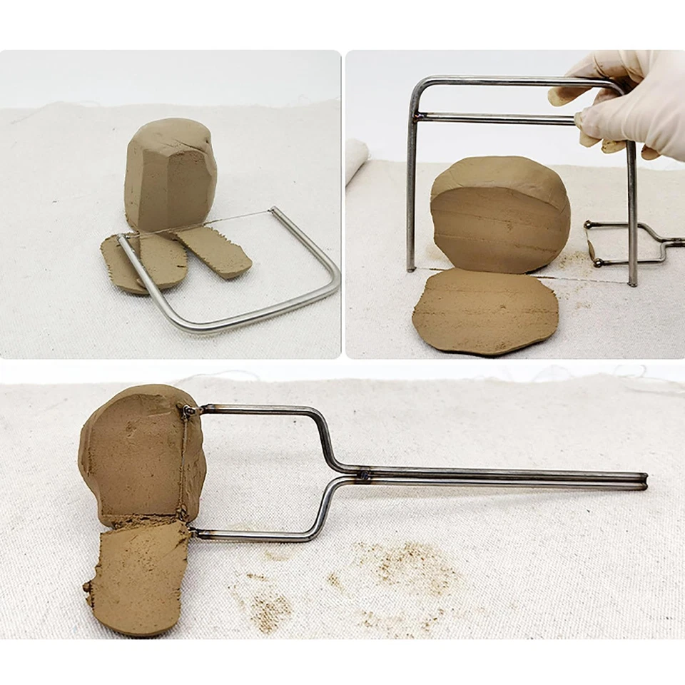 Creative Clay Wire Cutter Cut Off Tools Durable Pottery Hobby Handcrafts