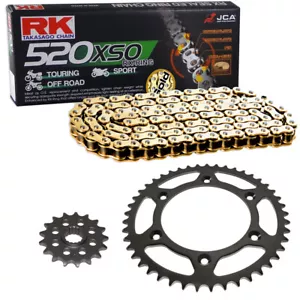 Kettensatz Beta RR 520 10-14 Kette RK GB 520 XSO 112 offen GOLD 13/48 - Picture 1 of 4