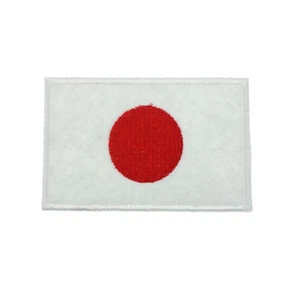Japan National Flag Emblem Embroidered Patch Janpanese Sew Iron Badge Applique - Picture 1 of 1