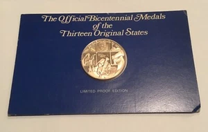 Moneda medalla Franklin Mint Bicentenario 13 Estados Originales Carolina del Norte - Imagen 1 de 4