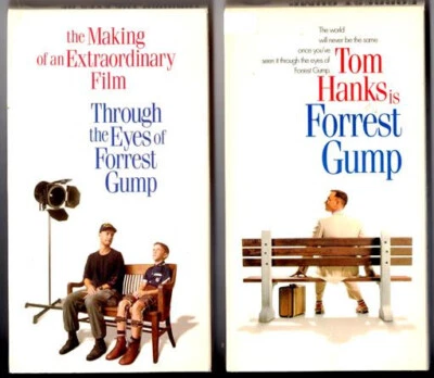 2 VHS TAPES FORREST GUMP & THE THROUGH THE EYES OF FORREST GUMP -TOM HANKS 1994 - Image 1 of 2