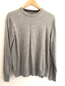 NORTHFACE Herren Pullover grau Rundhalspullover Baumwoll Wollmischung Gr. M leicht - Bild 1 von 8