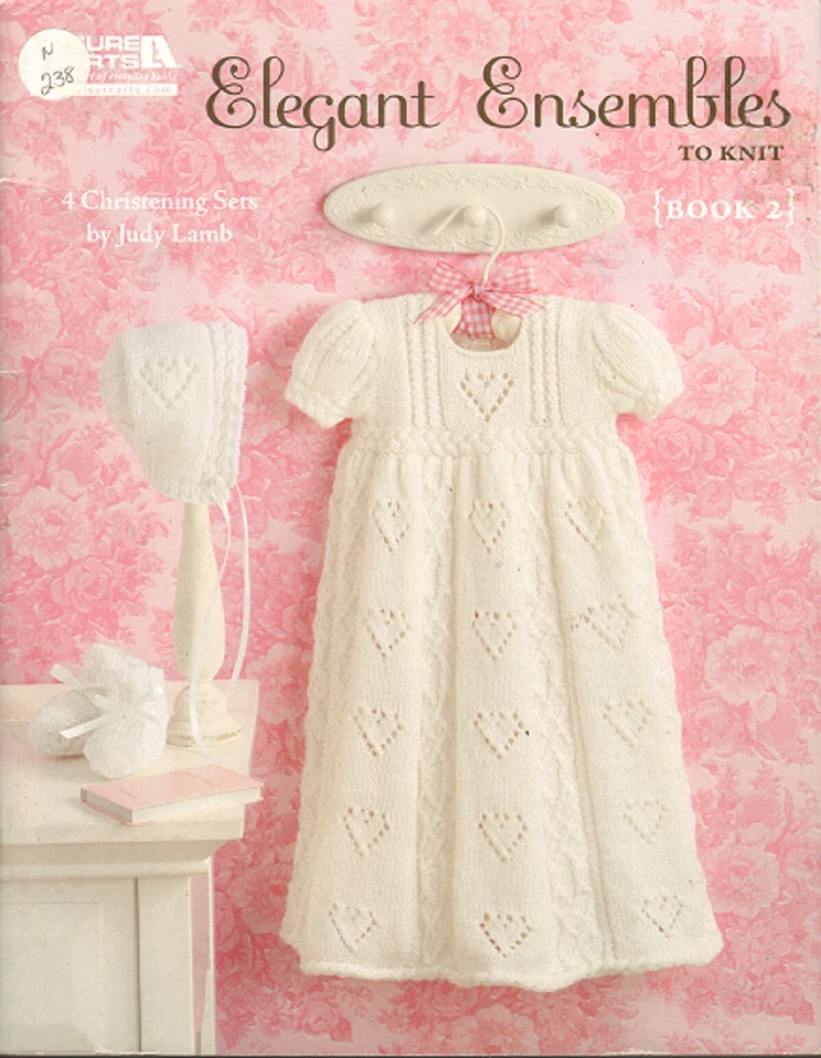 Leisure Arts Elegant Ensembles to Knit, Christening Sets by Judy Lamb - Image 1 of 1