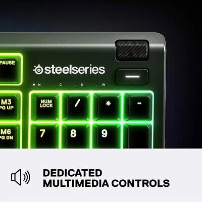 Apex 3 Steel Series gaming keyboard NEW - Image 1 of 4