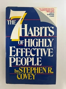 The 7 Habits of Highly Effective People—1st Ed. & Printing (by Stephen R. Covey) - Picture 1 of 8
