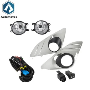 w/Wiring+Switch Fit For 2012-2014 Toyota Camry L LE XLE LH&RH Halogen Fog Lights - Imagen 1 de 13