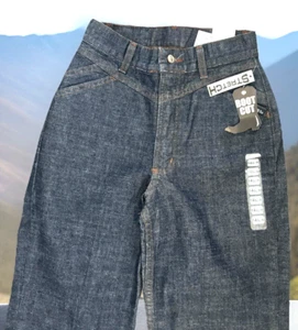 Vtg Rocky Mountain Blue Jeans Girls Sz 14 Slim Rockies Western 90s NEW Bareback - Picture 1 of 11