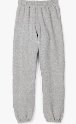 SOFFE Pantalones de Sudadera Oxford Gris Elástico Cordón Cintura Juvenil Talla L Regreso a la Escuela Foto 1 de 4