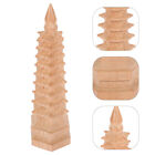  Wenchang Tower Model Sculpture Decoration Inner Breed Decoration Mahogany -