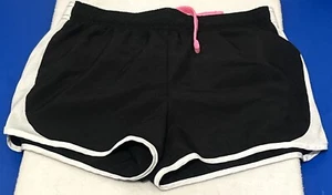 Xersion Quick Dry Short Shorts Activewear Black White Girls 7/8 - Picture 1 of 1