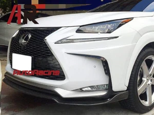 A Style Carbon Fiber Front Lip For 2015-2017 Lexus NX200t IS300 F Sport Only - Picture 1 of 2