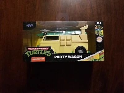 Jada Toys Hollywood Rides: Teenage Mutant Ninja Turtles Party Wagon escala 1/32 Foto 1 de 4