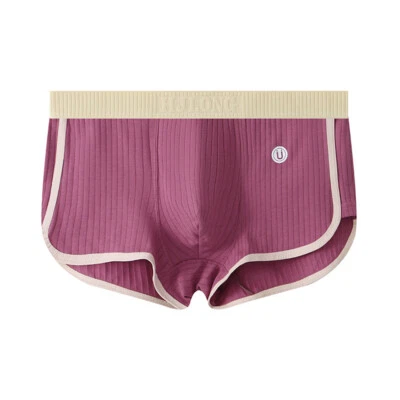 Men Sexy Underwear Underpants Soft Boxers Shorts Briefs Trunks Button Low Rise Y - Image 1 of 4