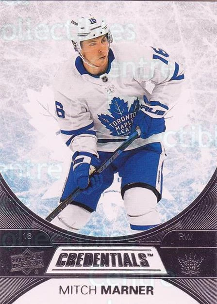 2021-22 Upper Deck Credentials #41 Mitch Marner - Image 1 of 1