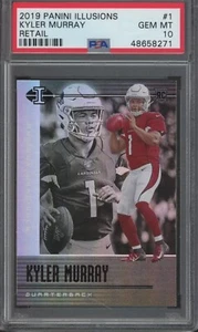 Panini Illusions Kyler Murray Rookie Retail Prizm #1 2019 PSA 10 RC Cardinals - Imagen 1 de 1