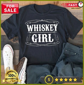 T-Shirt Whiskey Mädchen, Frau Whisky Trinker - Bild 1 von 8