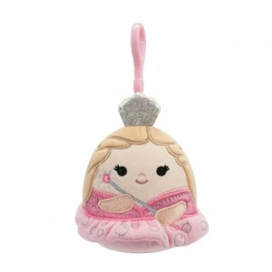 Squishmallows Wicked ๐ GLINDA ๐ 3.5" Clip-on Plush Keychain Oz BRAND NEW 2024 - Picture 1 of 11