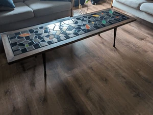Mid century Tile Coffee Table 1960s - Picture 1 of 8