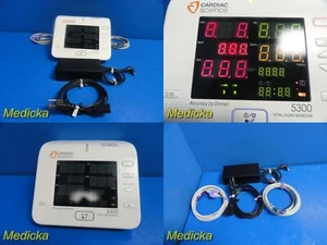 Cardiac Science 5300 Vital Signs Patient Monitor W/ SpO2 Sensor & NBP Hose~18547 - Picture 1 of 12