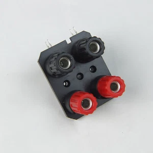 4 positions Audio Speaker Input Terminal Connector, Banana Plug 4mm Socket - Picture 1 of 5