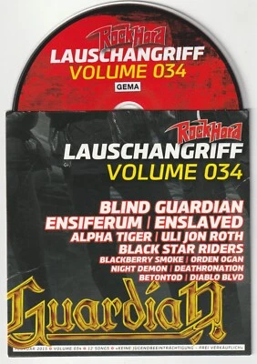 ✪ ROCK HARD LAUSCHANGRIFF #34/2015 METAL-MAGAZIN CD-SAMPLER NEUW. TOP NM-VG+ - Bild 1 von 3