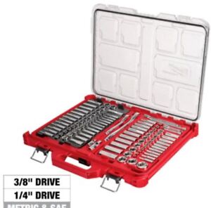 Milwaukee 48-22-9486 106pc & 1/4" Drive SAE/Metric Tool Set Pack of 106 Pieces