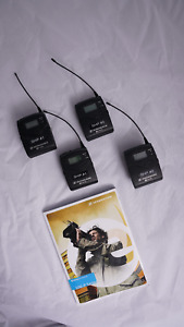 Sennheiser SK 100 G3 Wireless Bodypack Transmitter - Black