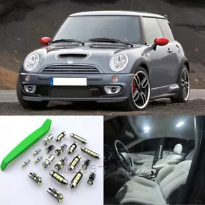 Kit de luz LED interior 6000K súper blanco 18X para Mini Cooper R53 2006 + herramienta gratuita - Imagen 1 de 10
