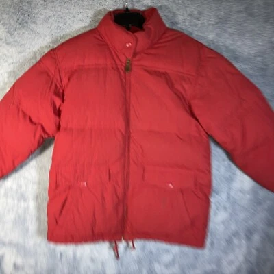 Chaqueta Eddie Bauer Plumón de Ganso Para Mujer Talla Pequeña Cremallera Completa Manga Larga Bolsillos Foto 1 de 4