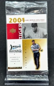 Tiger Woods - 2001 Upper Deck Golf  World Challenge This Card Is Factory Seal - Picture 1 of 2