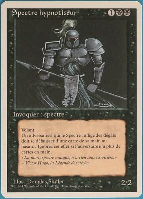 Hypnotic Specter (WB) Revised (FRENCH) NM Black Uncommon CARD (104454) ABUGames - Image 1 of 2