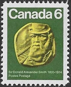 Canada #531 "SIR DONALD ALEXANDER SMITH" Mint 1970 Gum Blemish - Picture 1 of 2