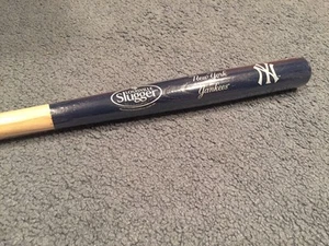 New York Yankees Blue And Blonde 18" Mini Baseball Bat Louisville Slugger SGA - Picture 1 of 3