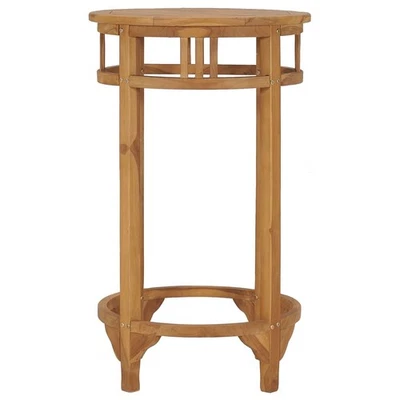 Bar Table Teak Solid teak wood Compact Durable Bar Table vidaXL - Image 1 of 4