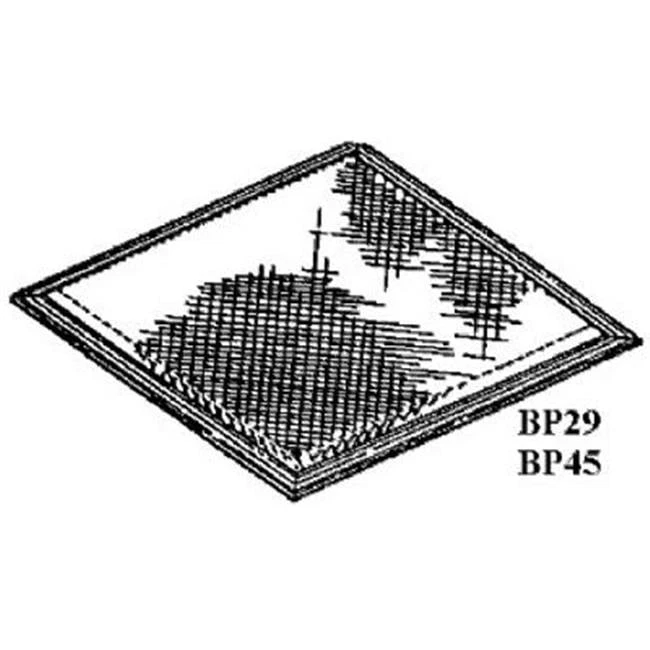Broan-Nutone BP29 Aluminum Replacement Range Filter - Image 1 of 1