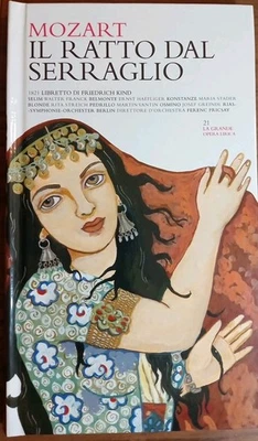 Il ratto dal serraglio Mozart 2 Cd Libretto La Grande Opera Lirica - Immagine 1 di 3