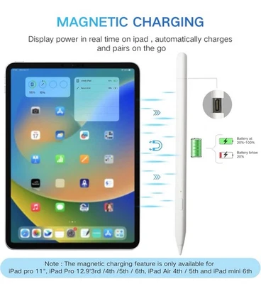 Magnetic Wireless Charging Stylus Pen Pencil For iPad Pro 12.9" 3rd /4th/5th Gen - Image 1 of 4