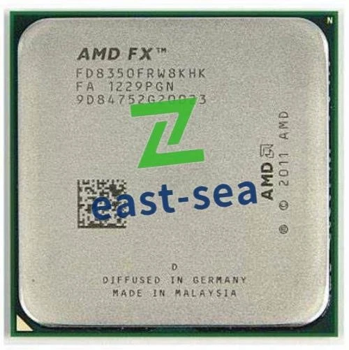 AMD FX8350 FX 8350 Black Edition FD8350FRW8KHK 4GHz AM3+ 8-Core Processor CPU - Image 1 of 1