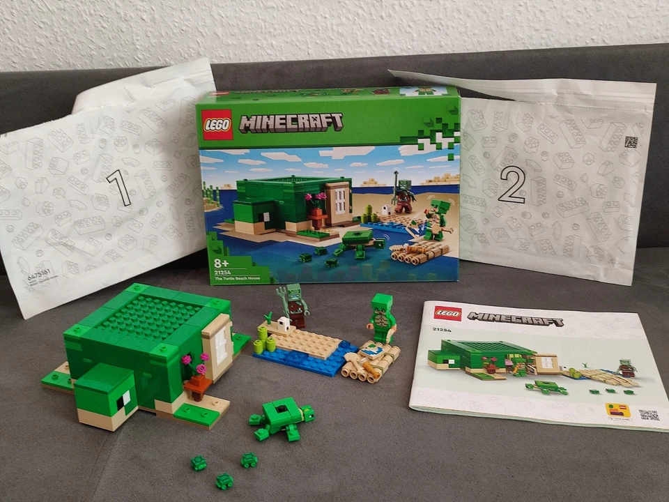 LEGO Minecraft: Das Schildkrötenstrandhaus (21254) - Bild 1 von 1