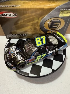 RARO* AUTOGRAFIADO Kyle Busch Elite #87 ditech.com 2003 1/24 Nascar Diecast Foto 1 de 4