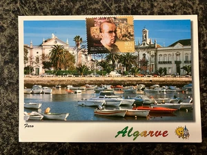 Portugal 1999 - Faro Postcard with Jaime Martins Barata stamp set fdc Faro - Picture 1 of 1