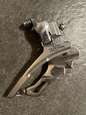 Shimano Ultegra FD-6603 Triple Braze On Front Derailleur - Image 1 of 4