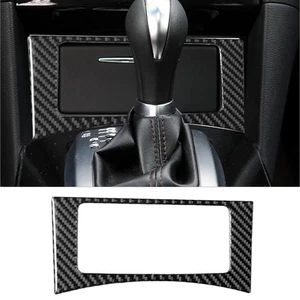 Carbon Fiber Center Storage Frame Cover Trim For Infiniti FX 09-13/QX70 2014-17 - Picture 1 of 11